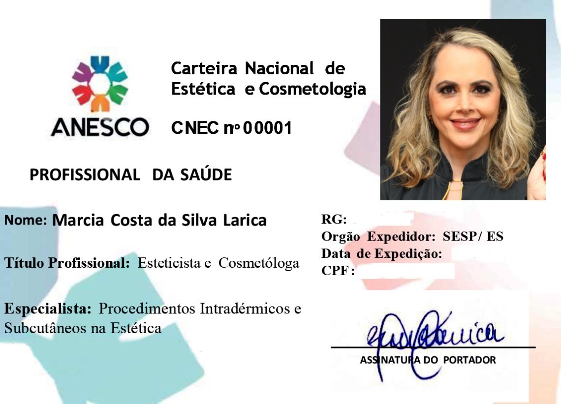 CNEC: o seu registro como Esteticista!