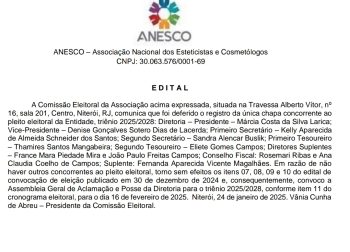 4 EDITAL das chapas registradas tornando sem efeito os ítens 07 08 09 e 10 do edital de convocação e convoca assembleia de posse