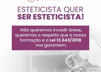 Nota de Repúdio sobre o Relatório da Subcomissão de Estética — Relatoria da Deputada Soraya Santos